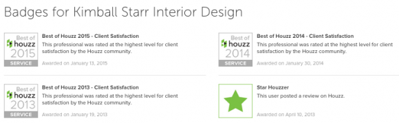 Best client satisfaction in San Francisco residential interior design and interior decoration, expert designer according to Houzz.com